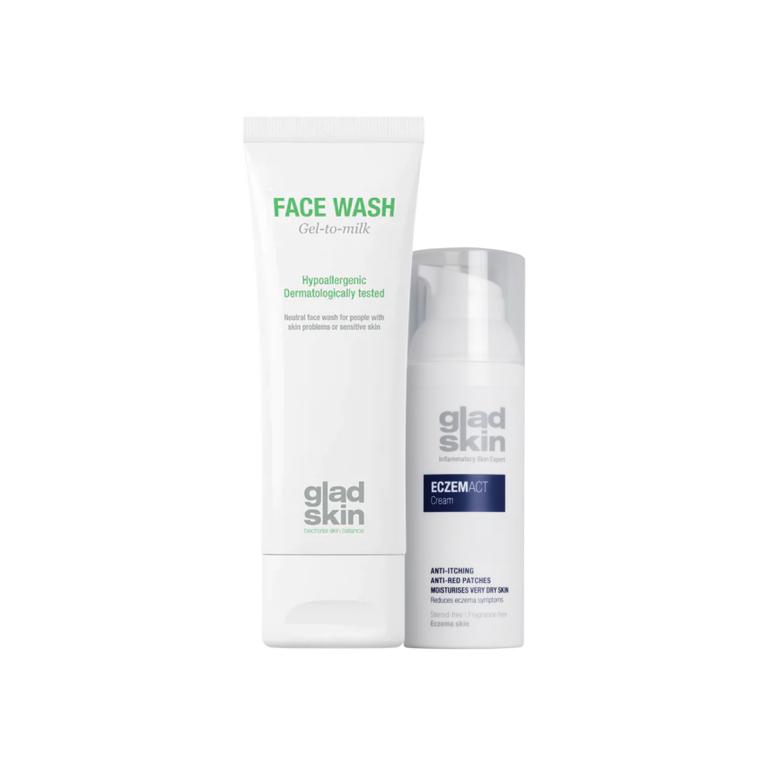 ECZEMACT Cream Face Care Set offers a solution for managing eczema symptoms